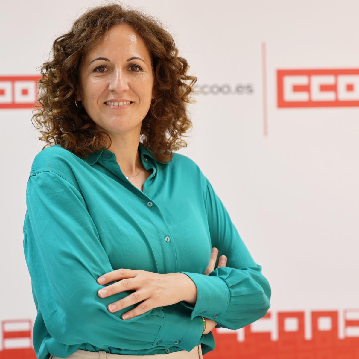 Nuria Lpez, secretaria general de CCOO de Andaluca